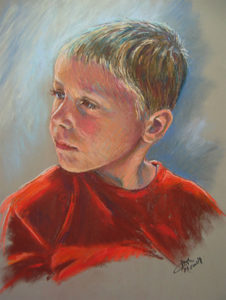 Portrait of Andrew - Pastel