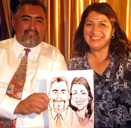 Party Sample Caricatures