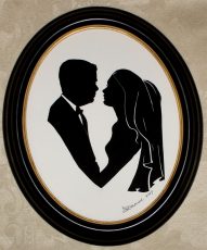 Wedding Couple - Silhouette