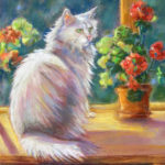Regal Window Cat - Pastel
